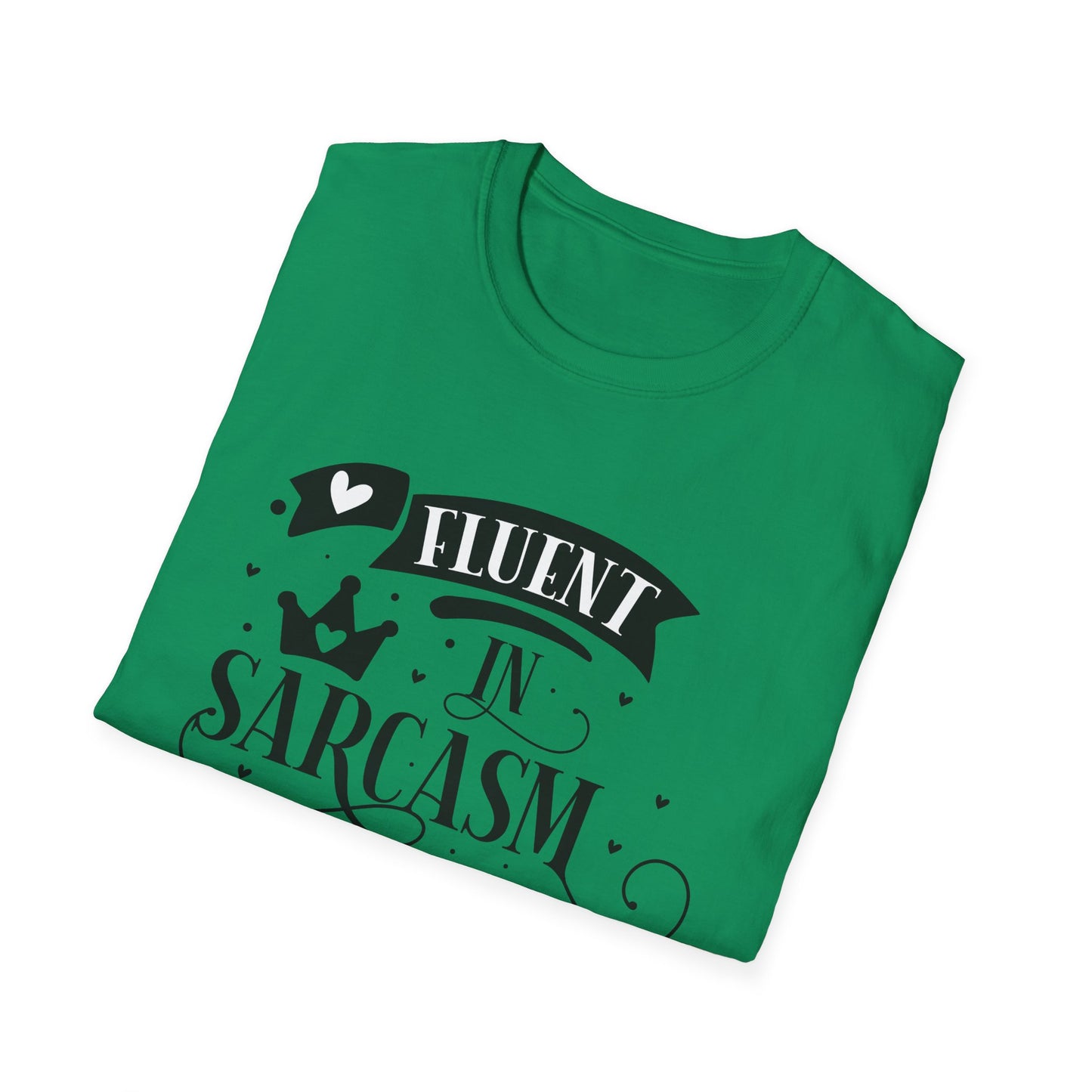 Fluent in Sarcasm & Cuss Words Unisex Cotton Tee