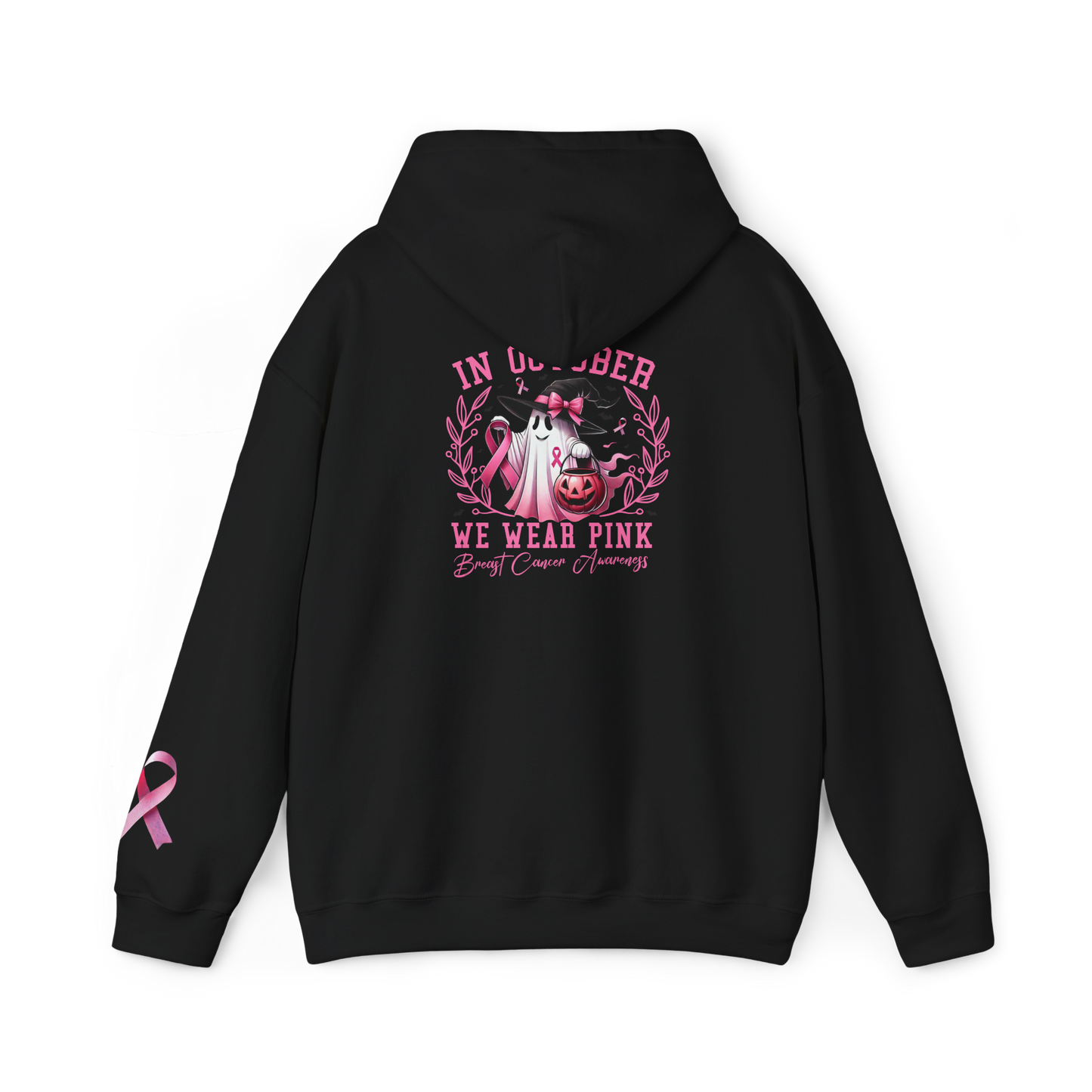 Breast Cancer Ghost Unisex Hoodie