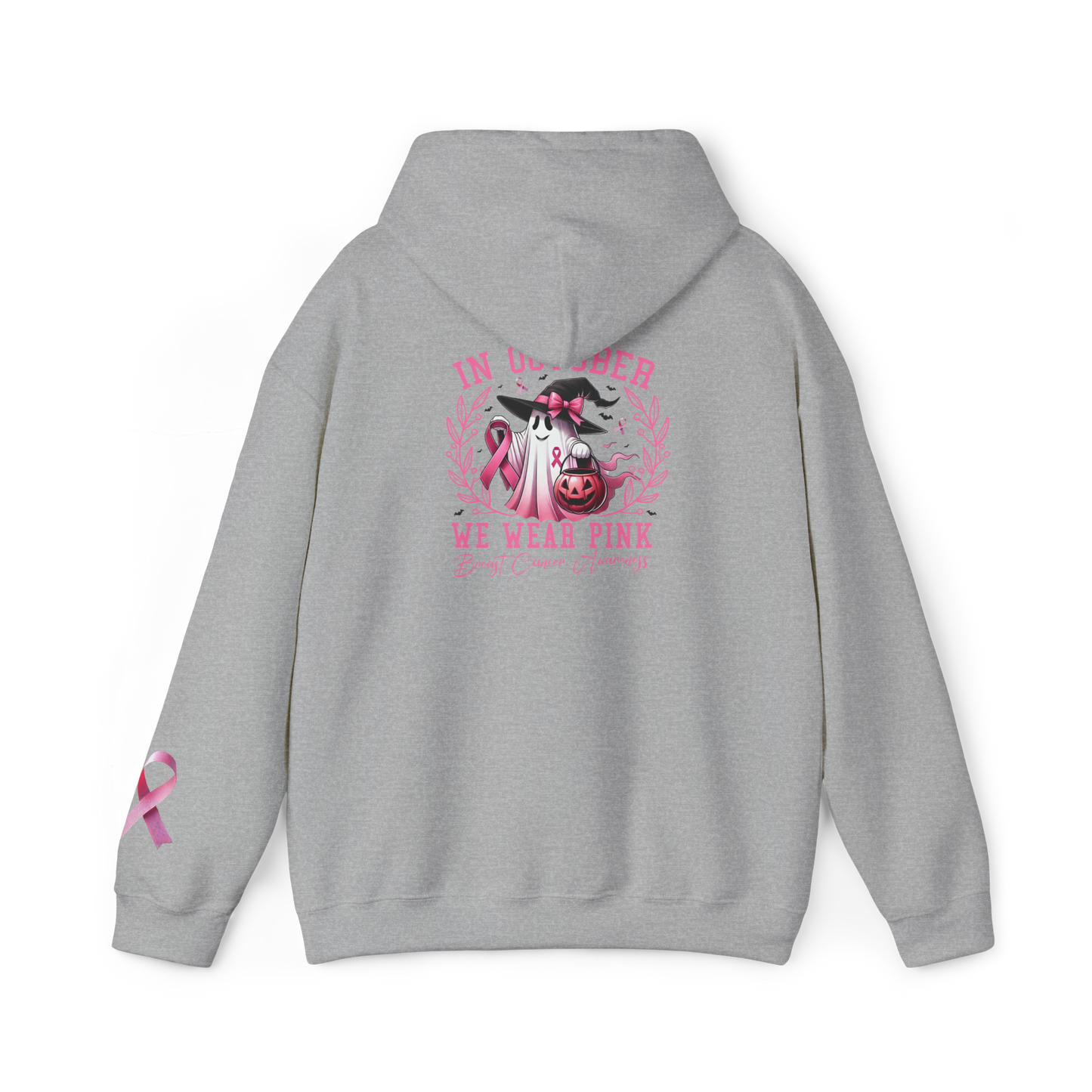 Breast Cancer Ghost Unisex Hoodie