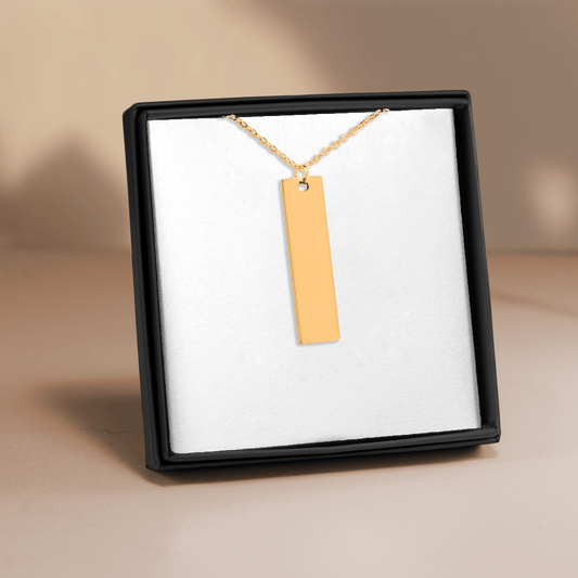 Vertical Bar Necklace