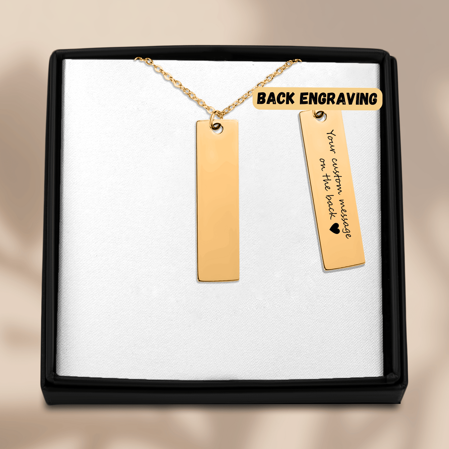 Vertical Bar Necklace