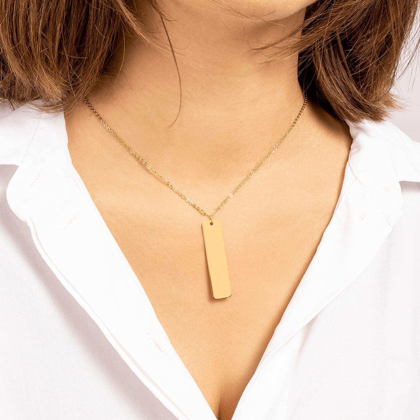 Vertical Bar Necklace