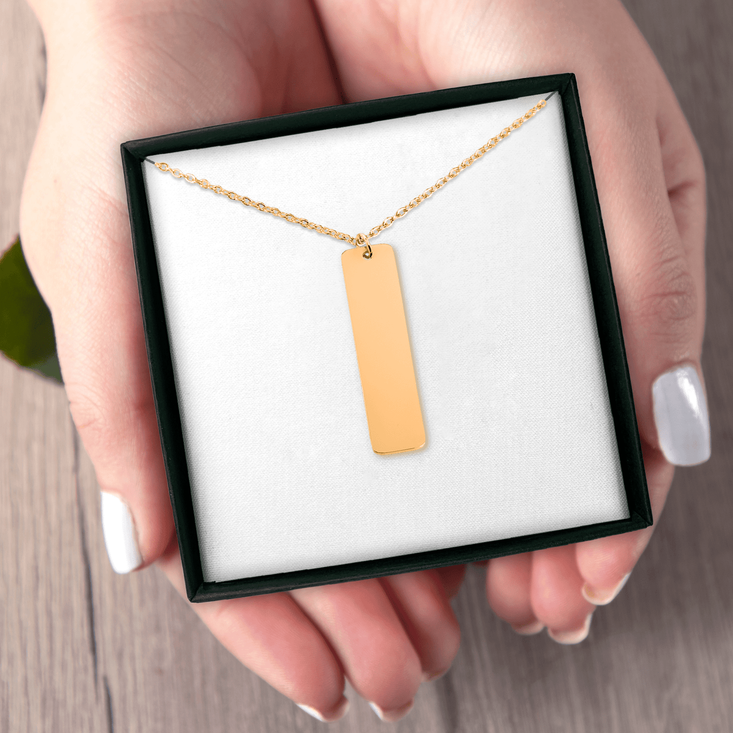 Vertical Bar Necklace